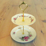 MINI ROSES PLATE STAND #06