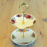 MINI ROSES PLATE STAND #08