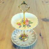 MINI ROSES PLATE STAND #02