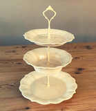 PIONEER WOMAN COLLECTION CAKE STAND 3-TIERED #005