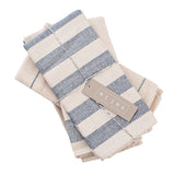 MEEMA Dish Towels | Cotton Kitchen Towels | Made with Upcycled Denim and Cotton | Set of 4